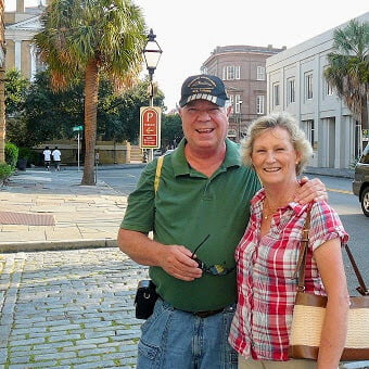 Bill and Priscilla in Charleston